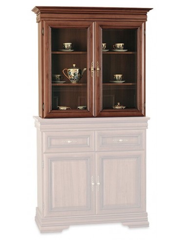 Glass Case Cabinet Extension Over Commode Crw 6