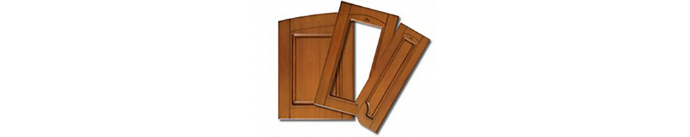 Shapes of MDF / PVC fronts